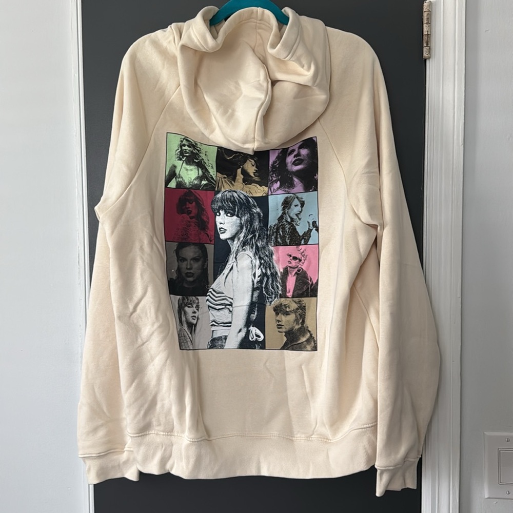 Taylor swift Brand New Eras tour sweatshirt - Cream Hoodie
